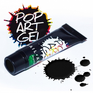 NAIL ARTISTS Pop Art Gel 14 Black